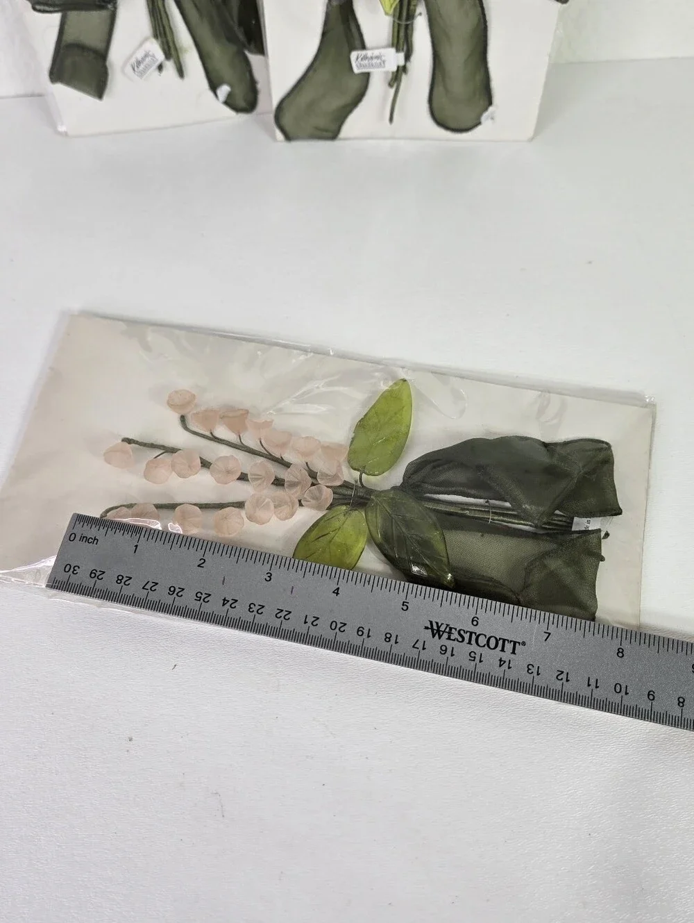Katherine's Collection Pink Lily Of The Valley Floral Pick Stem Easter Decor 3pc